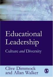 Cover of: Educational Leadership by Clive Dimmock, Allan David Walker