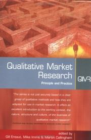 Qualitative market research : principle and practice