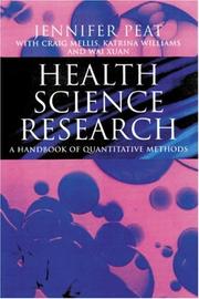 Health science research : a handbook of quantitative methods