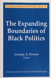 Cover of: The expanding boundaries of Black politics