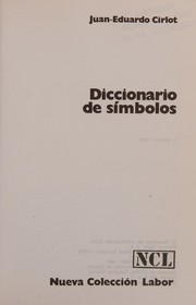 Cover of: Diccionario de símbolos