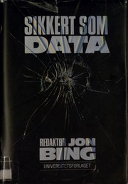 Cover of: Sikkert som data