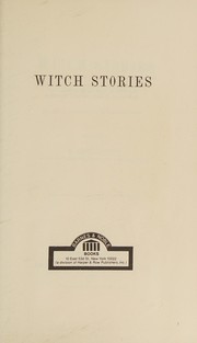 Cover of: Witch stories