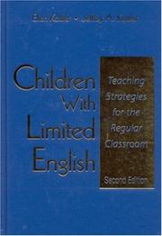 Children with limited English : teaching strategies for the regular classroom