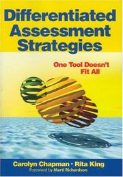Cover of: Differentiated Assessment Strategies: One Tool Doesn't Fit All