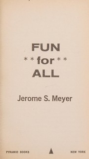 Cover of: Fun for all