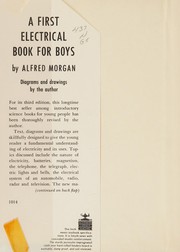 Cover of: A first electrical book for boys.