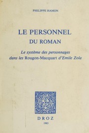 Le personnel du roman by Philippe Hamon