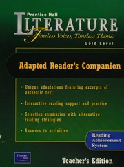 Adapted Readers Companion by Pearson Education Staff