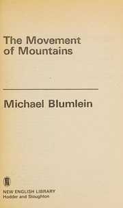 Cover of: The Movement of Mountains