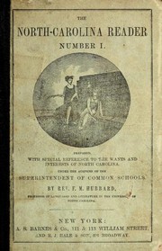 Cover of: The North-Carolina reader by Fordyce Mitchell Hubbard