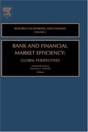 Bank and financial market efficiency : global perspectives