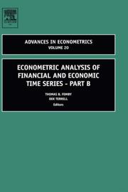 Econometric analysis of financial and economic time series