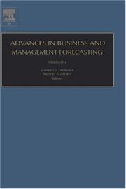 Cover of: Advances in Business and Management Forecasting, Volume 4 (Advances in Business and Management Forecasting)