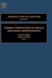 Current perspectives in special education administration