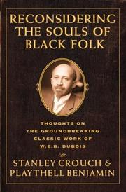 Cover of: Reconsidering The souls of Black folk