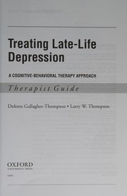 Cover of: Overcoming late-life depression: a cognitive-behavioral approach, therapist guide