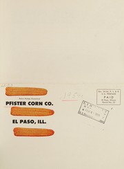 Cover of: Pfister Corn Co., El Paso, Ill