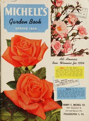 Cover of: Michell's garden book: spring 1954