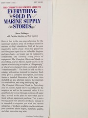 Cover of: The complete illustrated guide to everything sold in marine supply stores