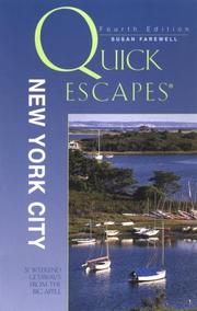 Cover of: Quick escapes New York City