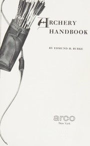 Cover of: Archery handbook.