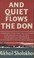 Cover of: And quiet flows the Don