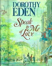 Cover of: Speak to me of love