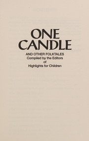 One Candle and Other Folktales from Highlights by Compiled By the Editors of Highlights for Children