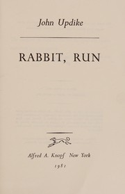 Cover of: Rabbit, run by John Updike