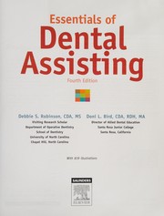 Cover of: Essentials of dental assisting