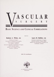 Cover of: Vascular surgery: basic science and clinical correlations