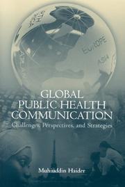 Cover of: Global Public Health Communication