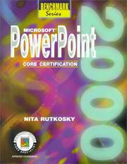 Cover of: Microsoft Powerpoint 2000: Core Certification (Benchmark Series (Saint Paul, Minn.).)
