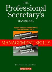 Cover of: The professional secretary's handbook. by John Spencer