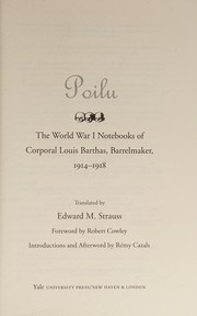 Poilu by Louis Barthas