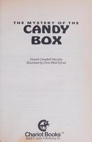 Cover of: The mystery of the candy box by Elspeth Campbell Murphy