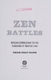 Zen battles by Thích Nhất Hạnh
