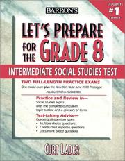 Cover of: Let's Prepare for the Grade 8 Intermediate Social Studies Test