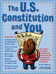 Cover of: The U.S. Constitution and you