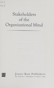 Cover of: Stakeholders of the organizational mind