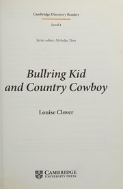 Bullring Kid and Country Cowboy by Louise Clover