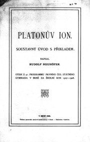 Cover of: Platonuv Ion by Πλάτων