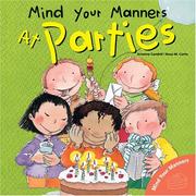 Cover of: Mind Your Manners: At Parties (Mind Your Manners Series)