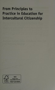 Cover of: From Principles to Practice in Education for Intercultural Citizenship