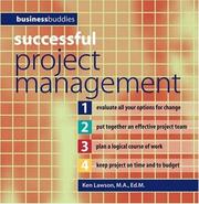 Cover of: Successful Project Management (Business Buddies Series)