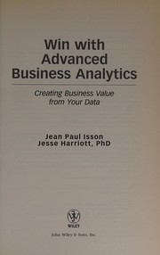 Cover of: Advanced business analytics by Jean Paul Isson