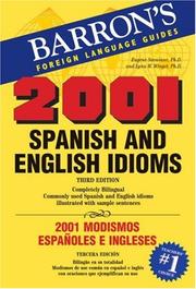 2001 Spanish and English idioms = 2001 modismos españoles e ingleses