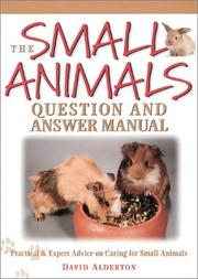 Cover of: The small animals question and answer manual