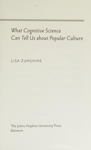 Cover of: Getting inside your head: what cognitive science can tell us about popular culture